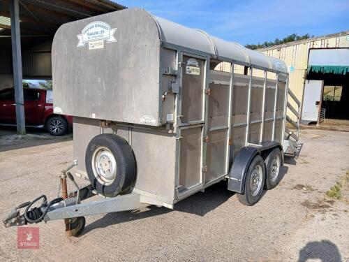 GRAHAM EDWARDS 12' LIVESTOCK TRAILER