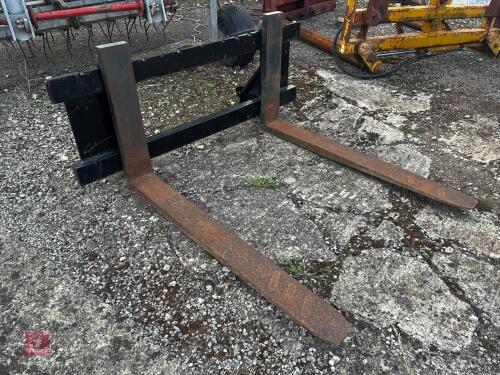 EURO 8 1500KG PALLET FORKS
