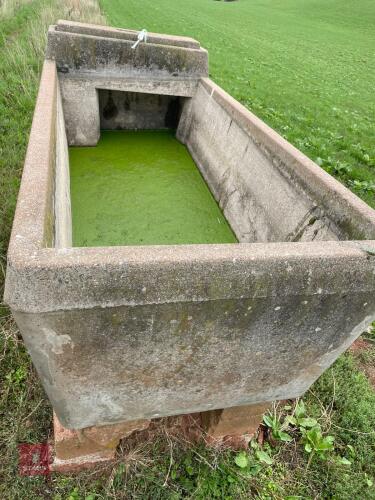 CONCRETE WATER TROUGH