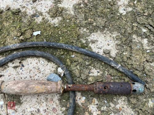 GAS POWERED DE-HORNING IRON