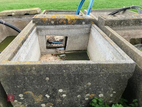 500 GALLON CONCRETE WATER TROUGH (5)