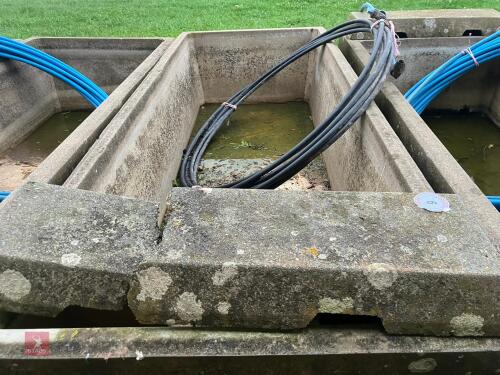 500 GALLON CONCRETE WATER TROUGH (9)