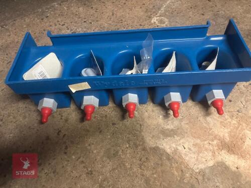 WYDALE LAMB 5 TEAT FEEDER WITH SPARES
