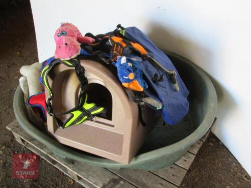 ASSORTMENT OF DOG ITEMS