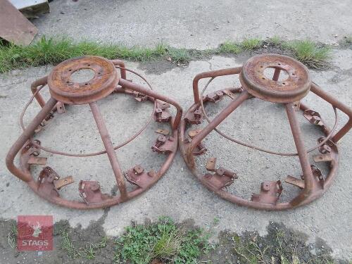PAIR OF PZ 200 HAYBOB ROTORS