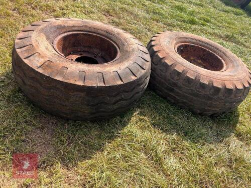 6 X STUD TRAILER IMPLEMENT WHEELS 12.5/8