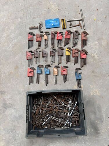 LARGE QTY OF ALLEN KEYS