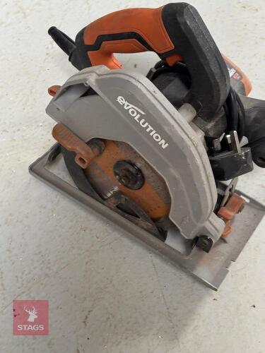 EVOLUTION 240V CIRCULAR SAW