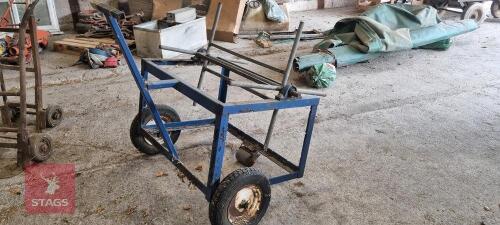 PIPE REEL ON WHEELS