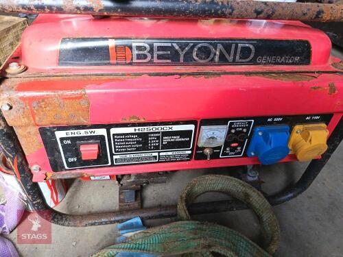 BEYOND GENERATOR
