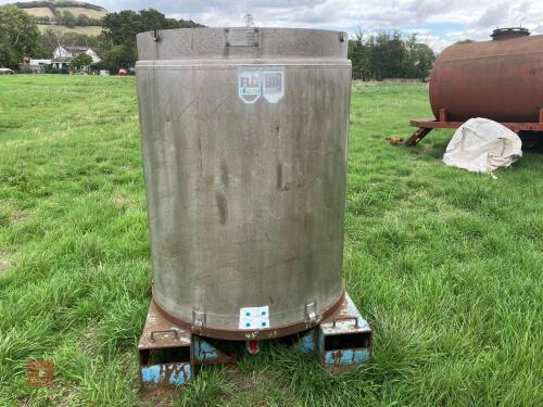 STAINLESS STEEL TANK