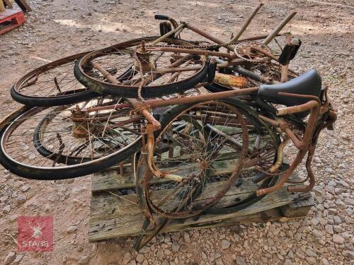 QTY OF ANTIQUE BICYCLES (S/R)