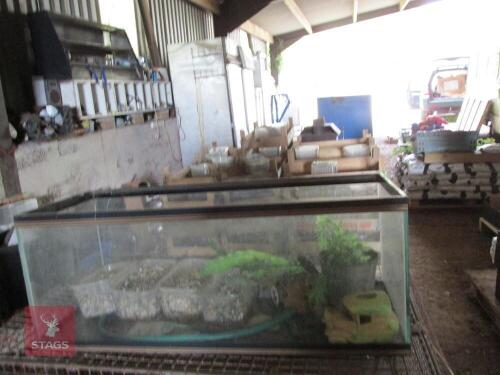 FISH TANK & CONTENTS