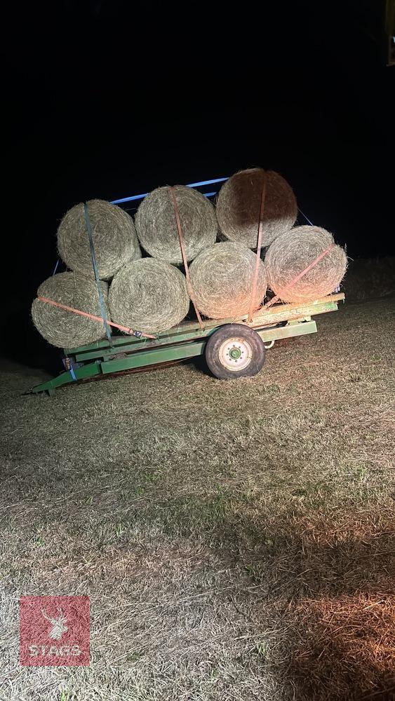 30 ROUND BALES OF 2026 HAY