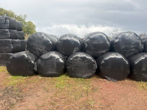 55 ROUND BALES OF 3RD CUT 2026 SILAGE - BIDS PER BALE