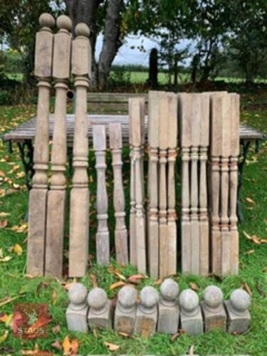 TIMBER SPINDLES & NEWEL POSTS