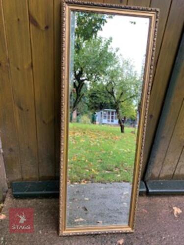 GOLD FRAME MIRROR