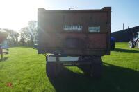 1992 GRIFFITHS TWIN AXLE TIPPING TRAILER - 10