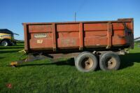1992 GRIFFITHS TWIN AXLE TIPPING TRAILER - 16