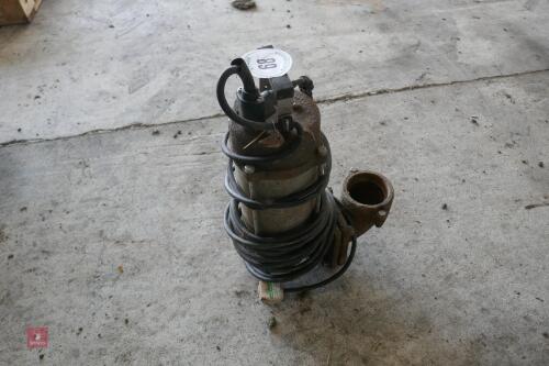 SUBMERSIBLE SEWAGE PUMP