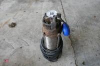 SUBMERSIBLE SEWAGE PUMP - 2