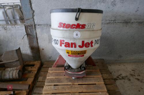 2012 FAN JET SEEDER/ PELLETER APPLICATOR