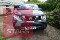 2009 NISSAN 2.4L DIESEL EXT CAB PICK UP