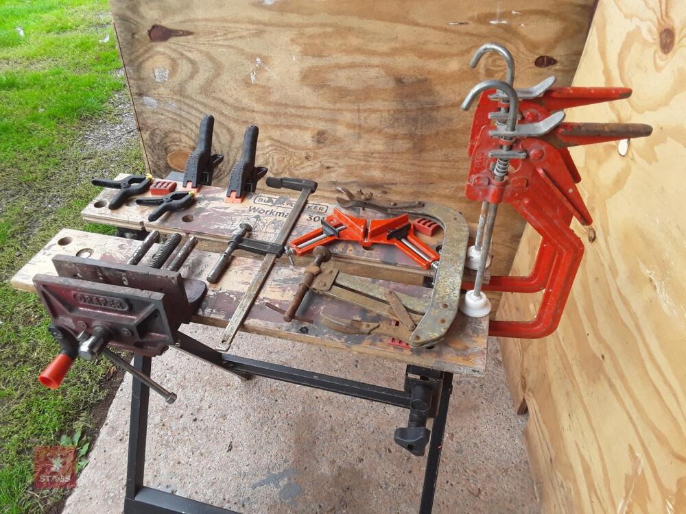 WORK BENCH AND CLAMPS