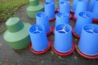 10 MINOLA FEEDERS WITH RAIN HATS - 4