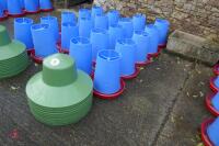 10 MINOLA FEEDERS WITH RAIN HATS - 5