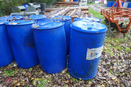 10 200 LITRE BARRELS- ALL AS ORIGINAL