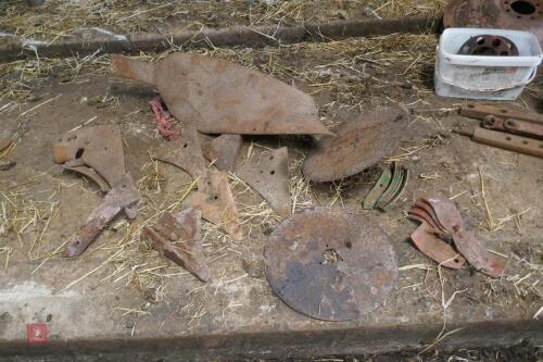 SELECTION OF PLOUGH SPARES