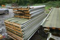 QUANTITY OF SHED INSULATED ROOF SHEETS - 9