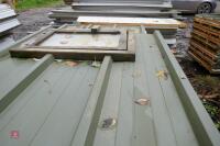 QUANTITY OF SHED INSULATED ROOF SHEETS - 6