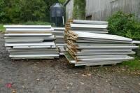 QUANTITY OF SHED INSULATED ROOF SHEETS