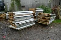 QUANTITY OF SHED INSULATED ROOF SHEETS - 2