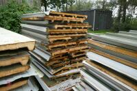 QUANTITY OF SHED INSULATED ROOF SHEETS - 3