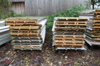 QUANTITY OF SHED INSULATED ROOF SHEETS - 8