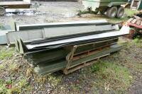 APPROX 40 2.4MX1M BOX ROOFING SHEETS - 7