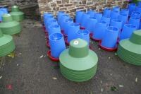 10 MINOLA FEEDERS WITH RAIN HATS - 4