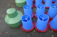 10 MINOLA FEEDERS WITH RAIN HATS - 2