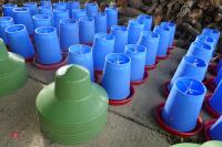 10 MINOLA FEEDERS WITH RAIN HATS - 3