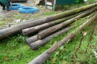 10 TELEGRAPH POLES - 8