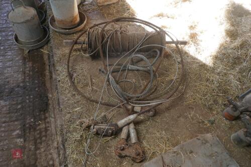 WIRE ROPE + WINCH SHAFT