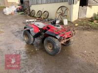 1993 HONDA 350 CC 4WD QUAD