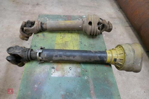 2 PTO SHAFTS