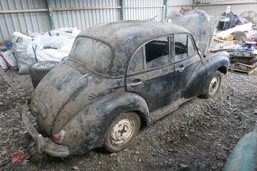 1960 MORRIS MINOR 1000 CAR (S/R)