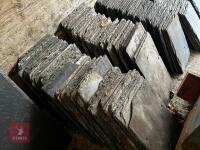 500 X DELABOLE RECLAIMED ROOFING SLATES - 4
