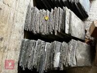 500 X DELABOLE RECLAIMED ROOFING SLATES - 9