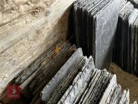 500 X DELABOLE RECLAIMED ROOFING SLATES - 15